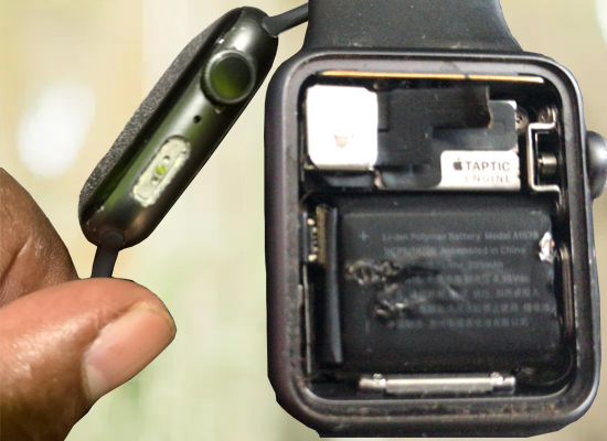 apple watch power button issue